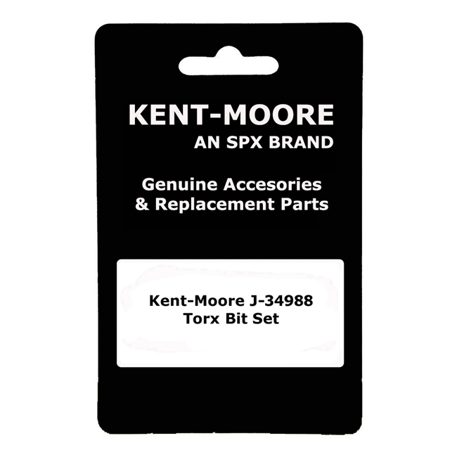 Kent-Moore J-34988 Torx Bit Set