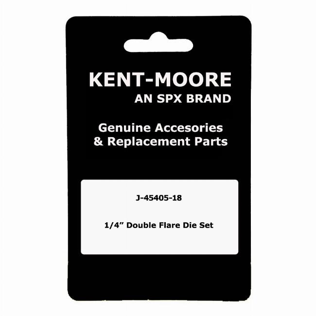 Kent-Moore J-45405-18 1/4" Double Flare Die Set