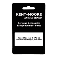 Kent-Moore J-6471-15 Slide Hammer Adapter, 1/4" PIPE