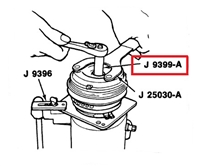 Kent-Moore J-9399-A 9/16 Compressor Shaft Nut Socket