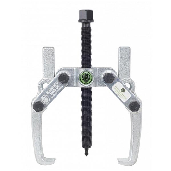 Kukko 208-02 95-125mm 2-Jaw Puller with Swiveling Jaws