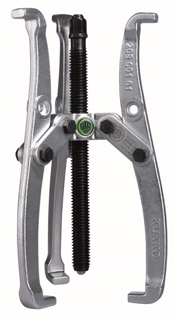 Kukko 209-0 3-Jaw Puller with Reversible Double-End Jaws