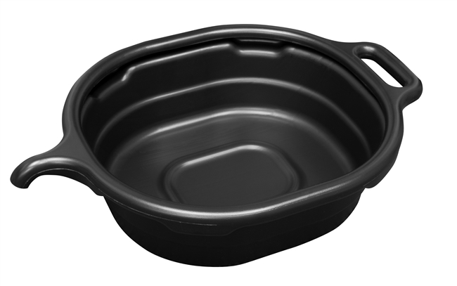 Lisle 17972 4.5 Gallon Oil Drain Pan, Black