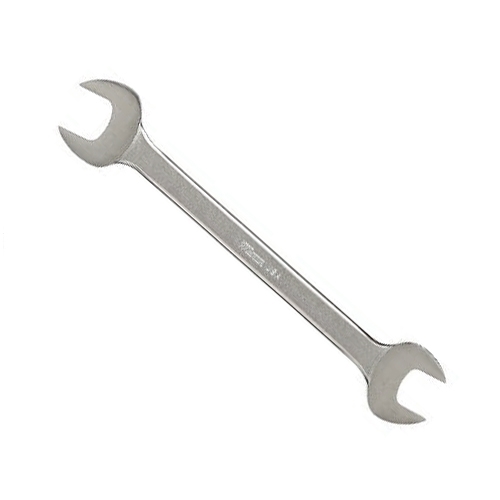 Martin Tools 1027C Forged Alloy Steel 9/16" x 11/16" Double Head Open End Wrench,  Chrome Finish
