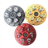 Ducati Red Dry Clutch Pressure Plate With Teeth & Springs Cap Bolts Kit