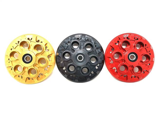 Ducati Red Dry Clutch Pressure Plate With Teeth 194.2.001.1B 194.2.015.1A