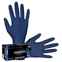 SAS Safety 6603 Thickster Powdered Gloves, Large, 50/Box
