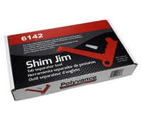 Shim Jim Tab Separator Tool Kit with Shims, Polyvance 6142 Tab Tools