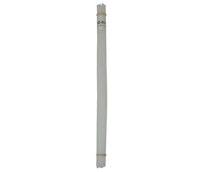 Polyvance R02-01-03-NT Natural Polypropylene Rod, 12 inch sticks, 30 ft., 1/8 inch Diameter