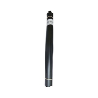 Polyvance R02-03-03-BK, Black Polypropylene Rod