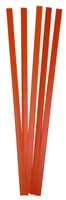 Polyvance R02-04-01-OR Orange Polypropylene Strip, 5 ft., 3/8 x 1/16 inches