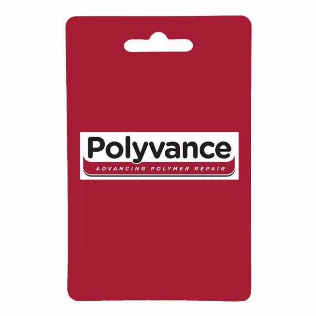 Polyvance R04-01-03-BL Blue Polyethylene Rod (LDPE), 1/8 inch diameter, 30 ft.