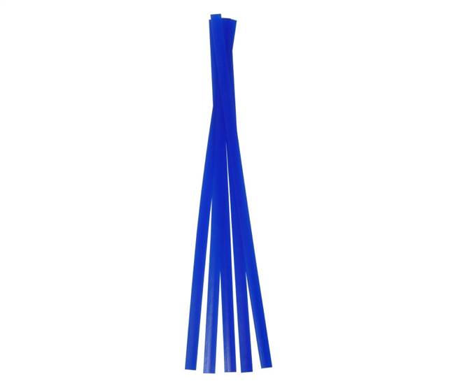 Polyvance R04-04-01-BL Blue Polypropylene Strip 5 ft., 3/8 x 1/16 inches