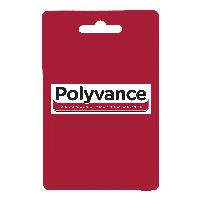 Polyvance R12-04-01-RD, Red High Density Polyethylene Strip