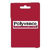 Polyvance R12-04-04-BK High Density Polyethylene Strip, 3/8" x 1/16", 1 lb., Black