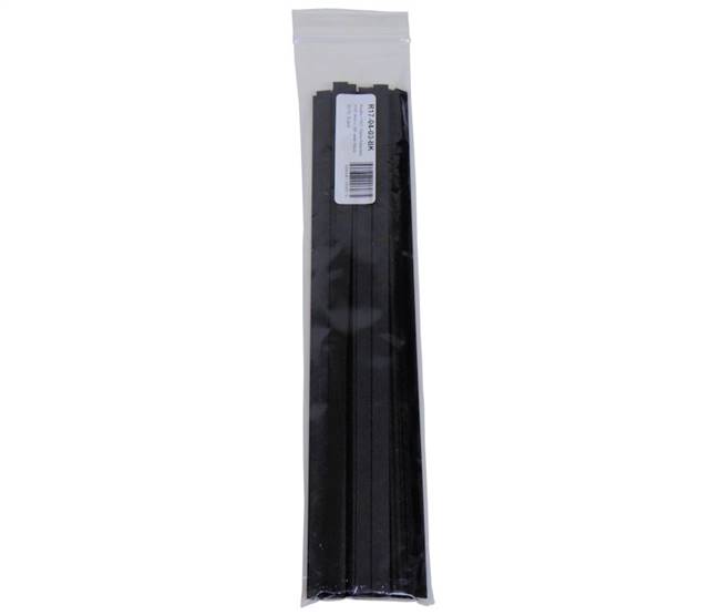 Polyvance R17-04-03-BK PVC /Acrylic 3/8" wide ribbon, 30 ft, Black