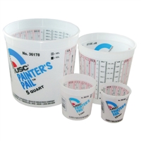 USC 36176 PAINTER'S PAIL 2-1/2 Quart Mixing Cups, 50/box
