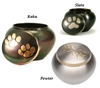 Odyssey Classic Series Pet Cremation Urn | Pewter | Raku | Slate |