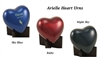 Arielle Hearts Pet Cremation Urns | Slate | Raku | Sky Blue | Night Sky | Ruby |