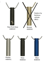 Cylinder Pet Cremation Pendants | Bronze | Pewter | Onyx | Blue