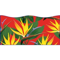 Bird of Paradise on Red Small Wiki Box Kit