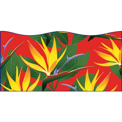 Bird of Paradise on Red Small Wiki Box Kit