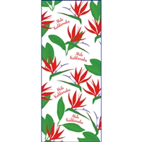 Bird of Paradise Mele Kalikimaka Treat Bags - Small, 20-ct.