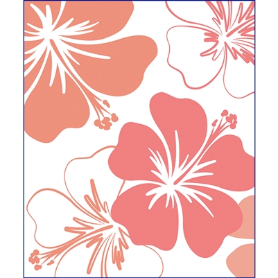 Hibiscus Pareu Medium Tote