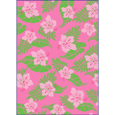 Hibiscus Nui Pink Wiki Wrap, 6-ct.