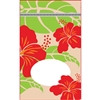 Hibiscus Nui Tan Large Stand Up Zipper Pouch