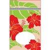 Hibiscus Nui Tan Small Stand Up Zipper Pouches