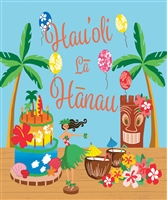 CLEARANCE  Hawaiian Birthday Medium Tote (12ct)