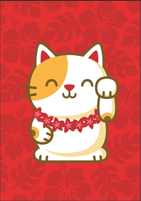Lucky Cat Note Cards