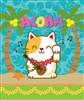 Lucky Cat (Aloha) Medium Tote