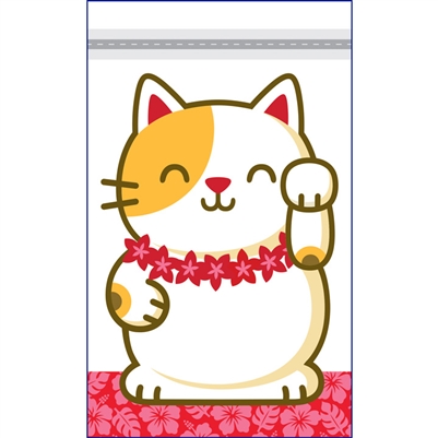 Lucky Cat Twosie - Zip Bags - Bulk 100-count