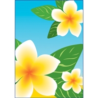 Plumeria Nui Glitter Note Cards