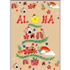 Hawaiian Christmas Tree Wiki Wrap, 6-ct.