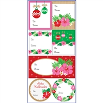 Island Garland Gift Tags