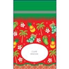 Hawaiian Holiday Large Stand Up Zipper Pouch