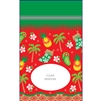 Hawaiian Holiday Large Stand Up Zipper Pouches - Bulk 100-count