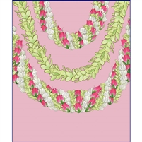 Rose Bud Lei Medium Tote