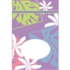 Monstera Nui Lavender Medium Stand Up Zipper Pouches