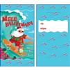 Surfin' Santa Lucky Money Envelopes, 10-count