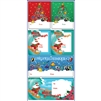 Surfin' Santa and Reef Fish Mele Kalikimaka Gift Tags