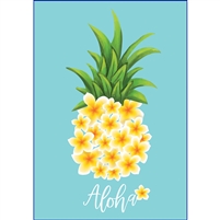 Plumeria Pineapple (Aloha) Note Cards