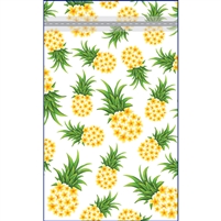 Plumeria Pineapple Twosie - Zip Bags