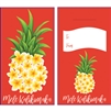 Plumeria Pineapple Mele Kalikimaka Lucky Money Envelopes