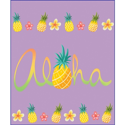 Aloha Pineapple Medium Tote