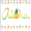 Aloha Pineapple Onesie - Self Sealing Treat Bags - Bulk 100-count