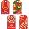 Hang Tags - Christmas Floral Assortment, 16 count